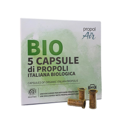 補給擴散器的有機蜂膠膠囊 Propolis Refill Capsules (organic) for Diffusers (一盒五粒)