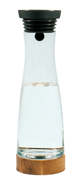 白蠟木迷你能量水座連水瓶 Rayo-Aqua Complete Solid Ash (with WMF glass carafe)
