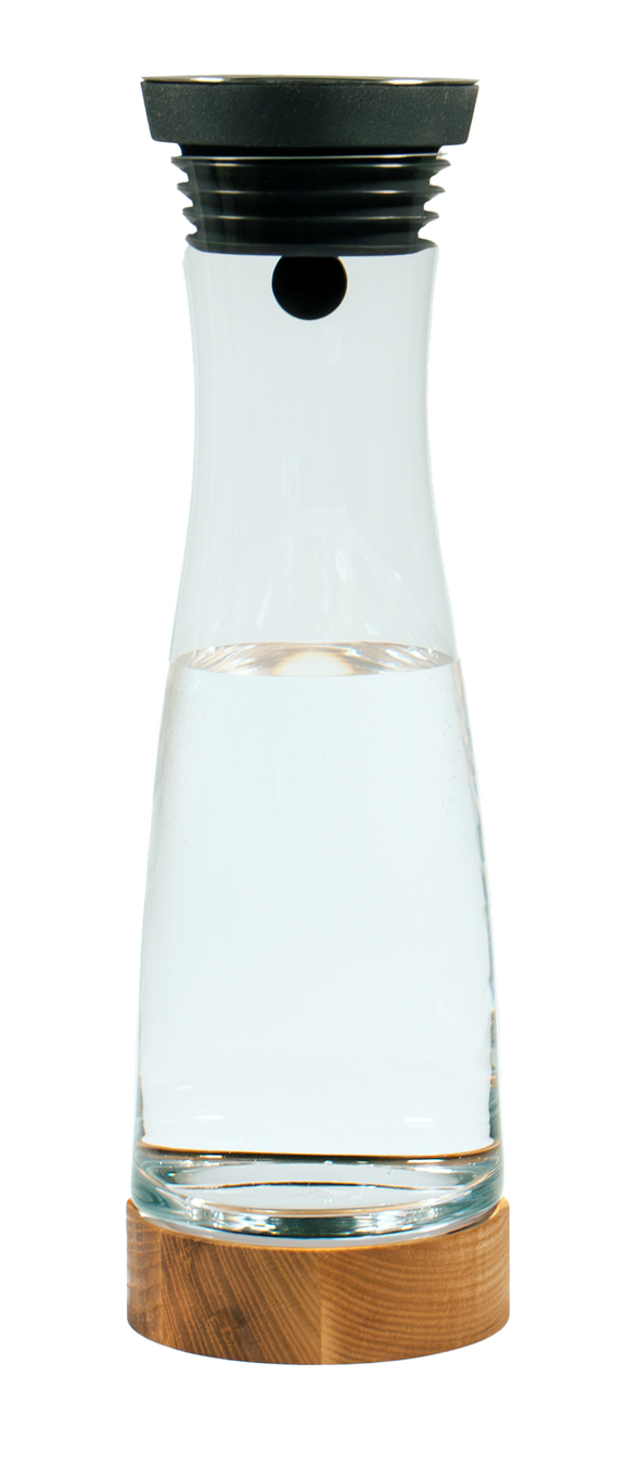 白蠟木迷你能量水座連水瓶 Rayo-Aqua Complete Solid Ash (with WMF glass carafe)
