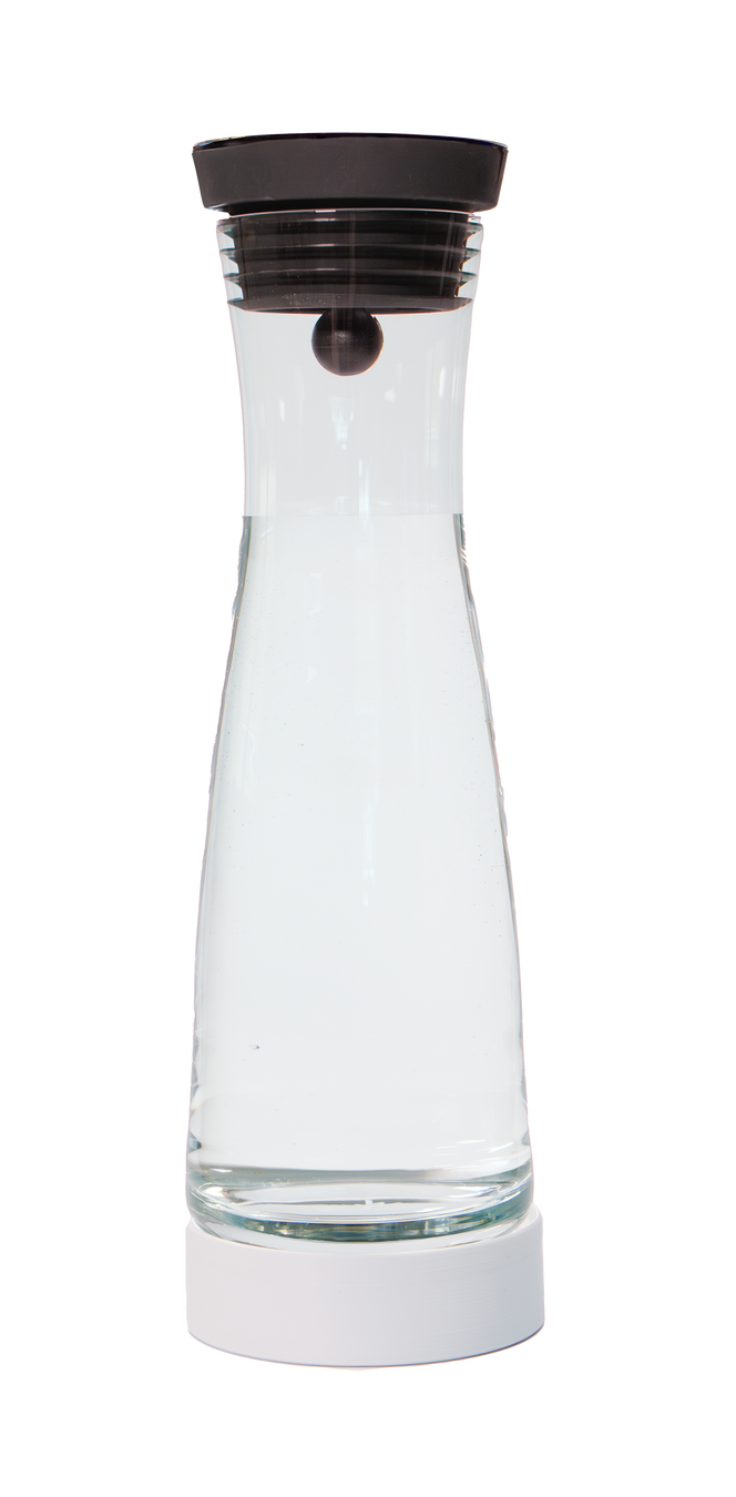 白色迷你能量水座連水瓶 Rayo-Aqua Complete White (with WMF glass carafe)