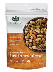 澳洲農場無麥麩果仁種籽高蛋白小食 Brookfarm Gluten Free Keto Roasted Nuts Maple and Pink Salt (200g)