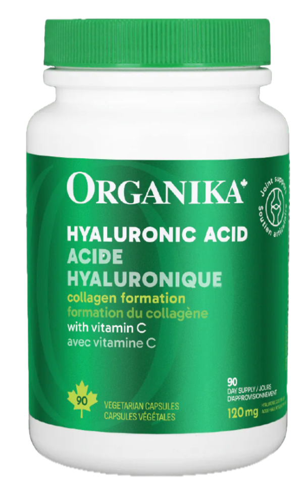 加拿大透明質酸維他命 C 膠囊  Organika Hyaluronic Acid with Vitamin C (90 capsules)