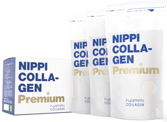 加強版膠原蛋白肽 Nippi Collagen Premium (300克分3袋)