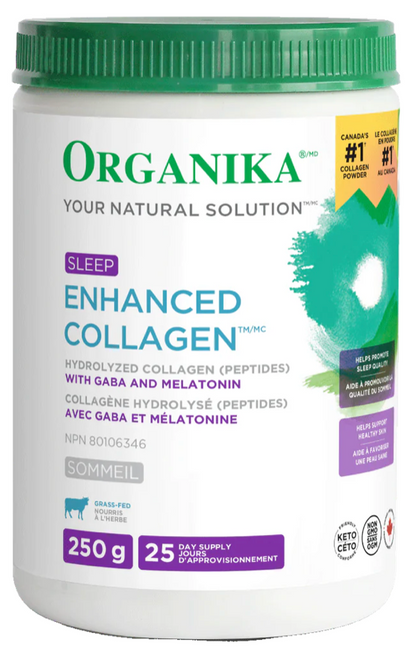 8折優惠 20% Off - 加拿大甜睡膠原蛋白粉 Organika Enhanced Collagen Sleep Powder (250g)