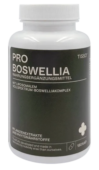 短期貨7折優惠 30% Off : 德國乳香膠囊 TISSO Pro Boswellia (180 capsules)
