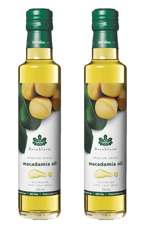 8折優惠 20% off: 特級冷榨澳洲堅果油孖裝 (細) Brookfarm Premium Cold-Pressed Macadamia Oil 2 Bottles x 250ml