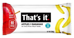 香蕉蘋果迷你棒 That's It Banana and Apple Mini Fruit Bar (20g)