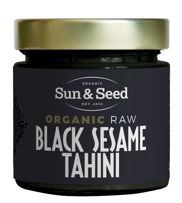 英國有機原生黑芝麻醬 Sun & Seed Organic Raw Black Sesame Tahini (200g)