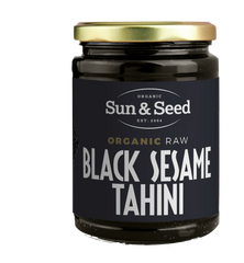 英國有機原生黑芝麻醬 - 大樽 Sun & Seed Organic Raw Black Sesame Tahini (500g)