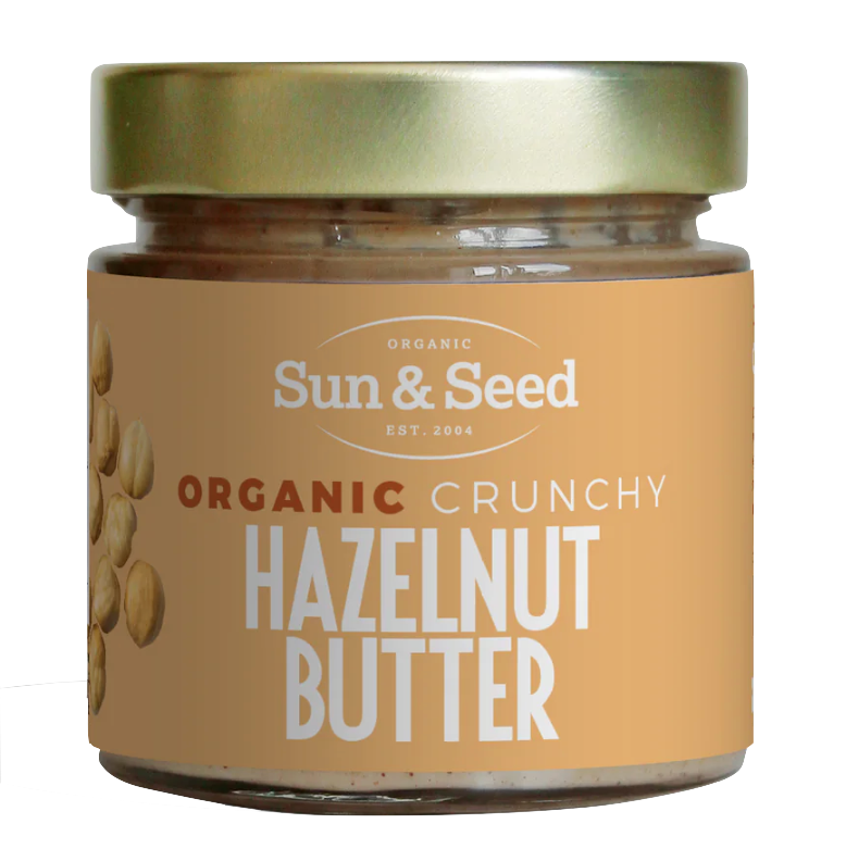 英國有機脆烤榛子醬 Sun & Seed Organic Toasted Crunchy Hazelnut Butter (200g)