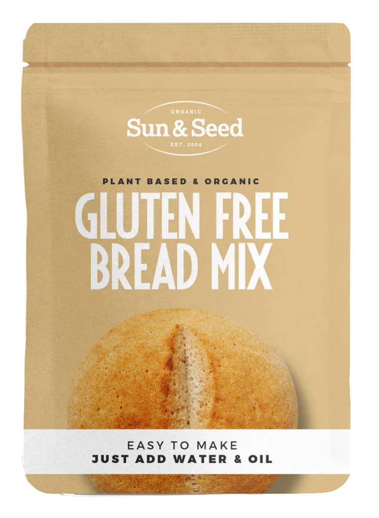 英國有機無麩麵包混合粉 Sun & Seed Organic GF Bread Loaf Mix (300g)