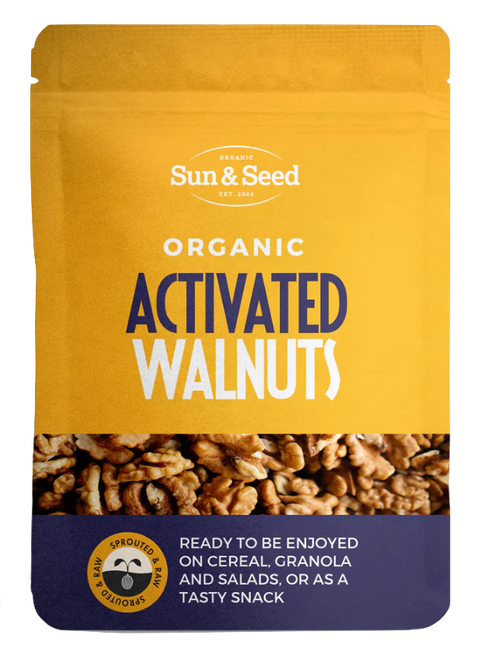 英國有機活性合桃仁 Sun & Seed Organic Activated Walnuts (200g)
