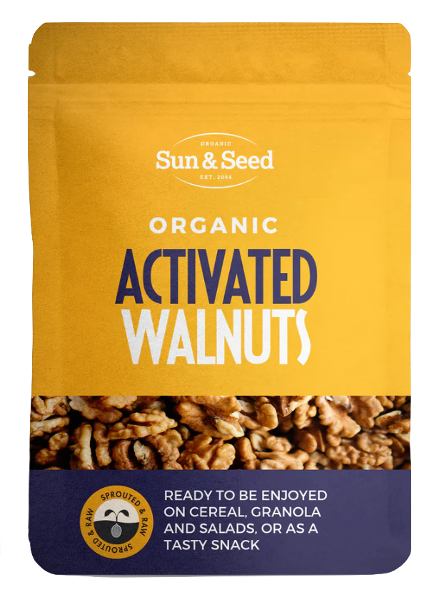 英國有機活性合桃仁 Sun & Seed Organic Activated Walnuts (200g)