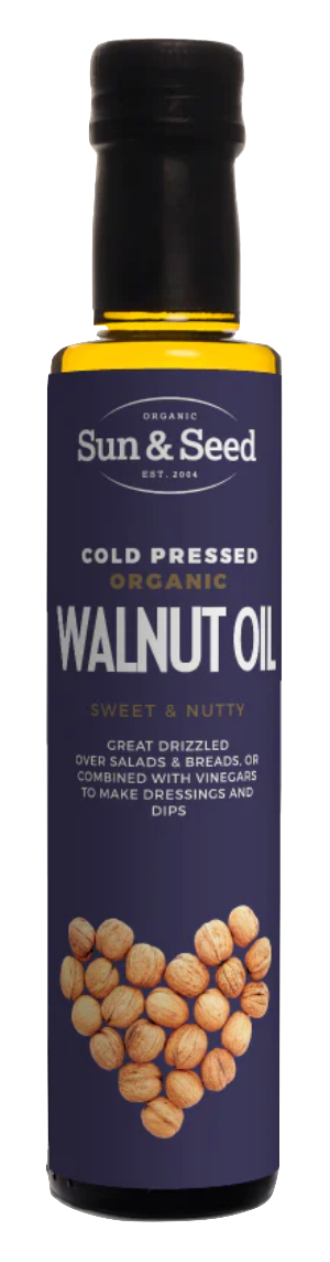 英國有機冷榨合桃油 Sun & Seed Organic Cold Pressed Walnut Oil (250ml)
