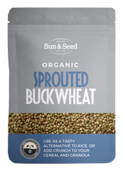 英國有機原生發芽蕎麥 Sun & Seed Organic Sprouted & Raw Buckwheat (250g)