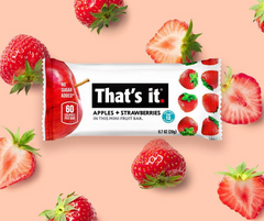 士多啤梨蘋果迷你棒 That's It Strawberry and Apple Mini Fruit Bar (20g)