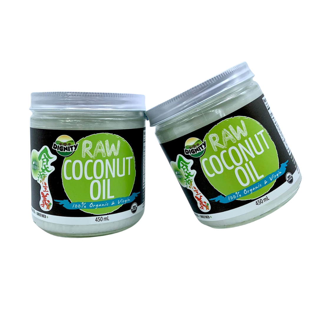 30% off 食療主義有機初榨椰子油 (兩瓶)  WeHealth Raw Organic Coconut Oil (450ml) 2 Bottles