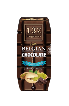 雙重比利時朱古力開心果奶 137 Pistachio Drink with Belgian Chocolate 180ml