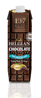雙重比利時朱古力開心果奶 137 Pistachio Drink with Belgian Chocolate 1L