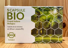 補給擴散器的有機蜂膠膠囊 Propolis Refill Capsules (organic) for Diffusers (一盒五粒)