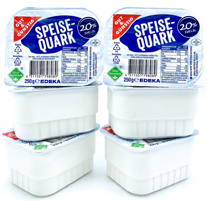 6 杯布緯鮮芝士 Six Cups Edeka Fresh Quark (250g)   (Best before 4/11/2025)