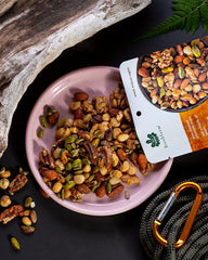 澳洲農場無麥麩果仁種籽高蛋白小食 Brookfarm Gluten Free Keto Roasted Nuts Maple and Pink Salt (200g)