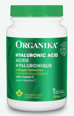加拿大透明質酸維他命 C 膠囊  Organika Hyaluronic Acid with Vitamin C (90 capsules)