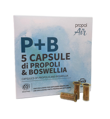 補給擴散器的乳香蜂膠膠囊 Propolis Refill P+B Capsules for Diffusers (一盒五粒）