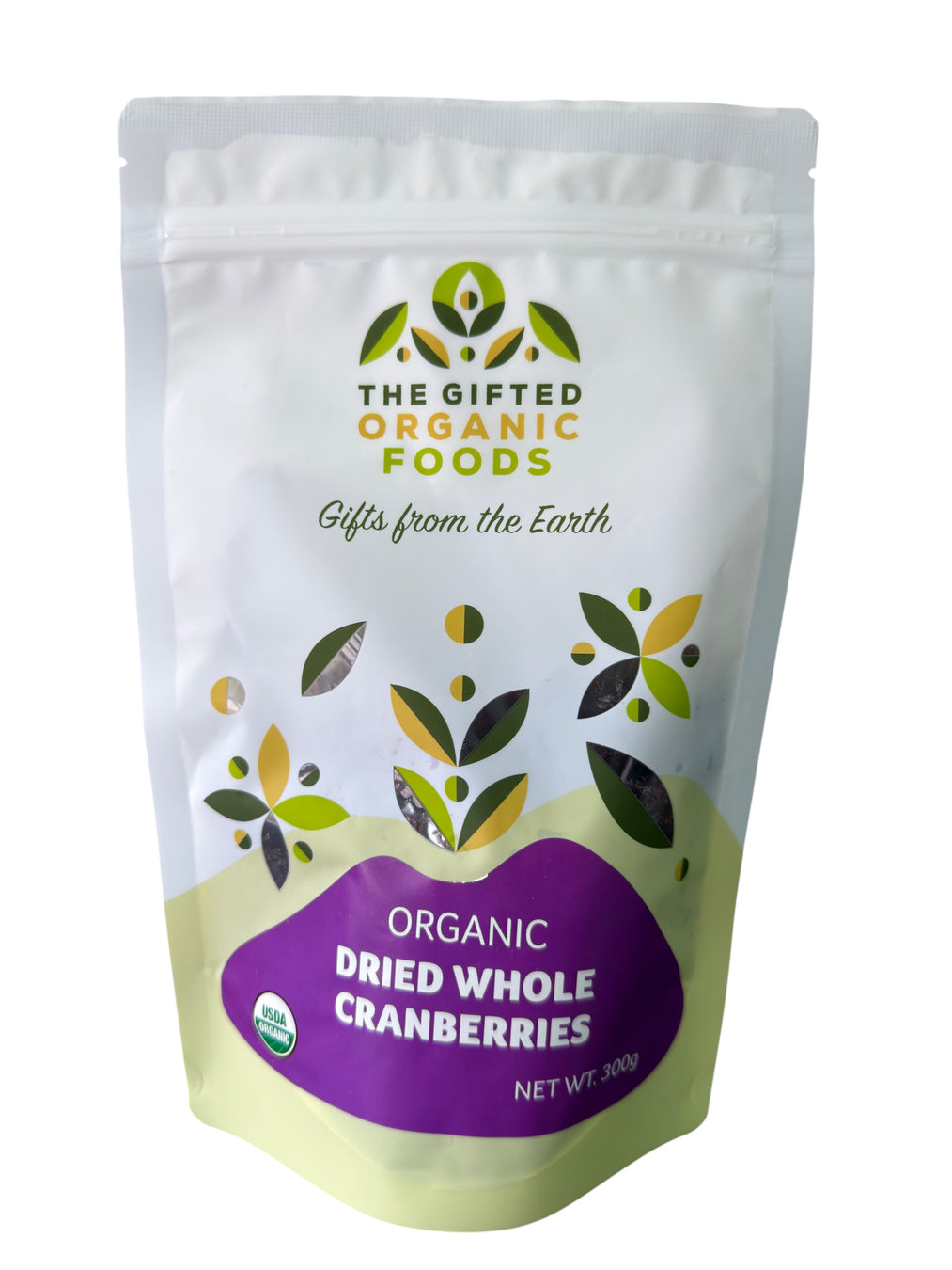 有機紅莓乾小食 The Gifted Organic Foods Organic Dried Cranberries (300g)