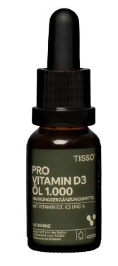 德國維他命D3液加強版 TISSO Pro Vita D3 drop with Vitamin K2 and A (15ml)