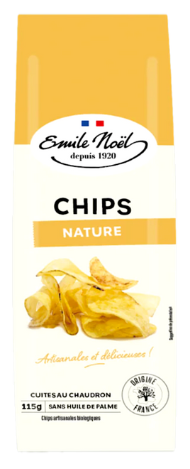 法國有機薯片 - 原味 Emile Noel Organic Potato Chips - Plain (115g)