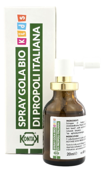 有機蜂膠噴喉劑 (不含酒精) Organic Propolis Throat Spray without Alcohol for Children (20ml)