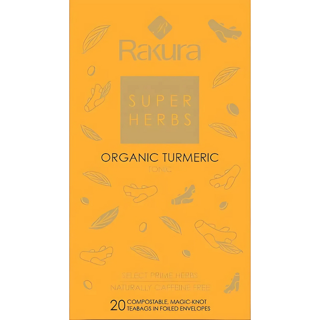 喜馬拉雅山有機薑黃草本茶 Rakura Super Herbs Organic Tumeric Tonic Tea (20 tea bags)