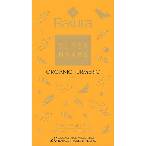 喜馬拉雅山有機薑黃草本茶 Rakura Super Herbs Organic Tumeric Tonic Tea (20 tea bags ...