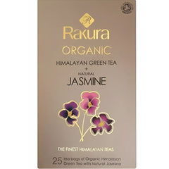 喜馬拉雅山有機綠茶 + 茉莉花 Rakura Organic Himalayan Green Tea + Jasmine (25 tea bags)