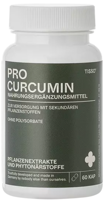 德國薑黃素黑胡椒關節護理 TISSO Pro Curcumin (60 capsules)