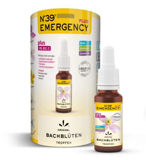 N°39 巴哈花精急救補充滴劑 Bach Flower Emergency Plus Drops (20ml)