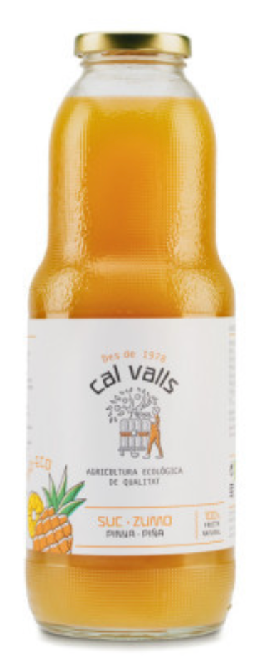 西班牙有機100% 菠蘿汁 Cal Valls Organic 100% Pineapple Juice (1L)