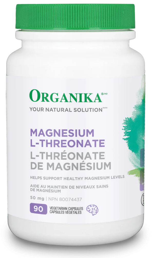 加拿大蘇糖酸鎂膠囊 Organika Magnesium L-Threonate (90 capsules)