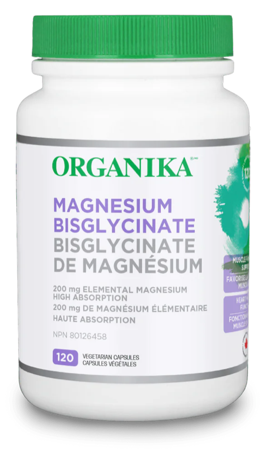 加拿大甘胺酸鎂膠囊 Organika Magnesium Bisglycinate (120 capsules)