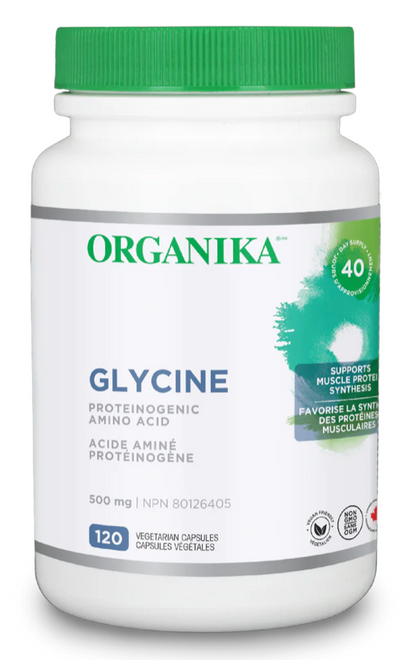 加拿大甘胺酸膠囊 Organika Glycine (120 capsules)