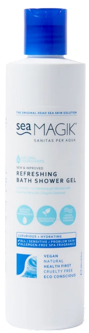 死海鹽滋潤沐浴露 Sea Magik Refreshing Bath Shower Gel (300ml)