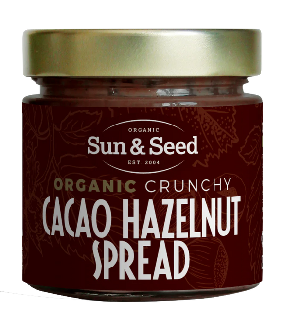 英國有機脆烤榛子可可醬 Sun & Seed Organic Crunchy Hazelnut Cacao Spread (200g)