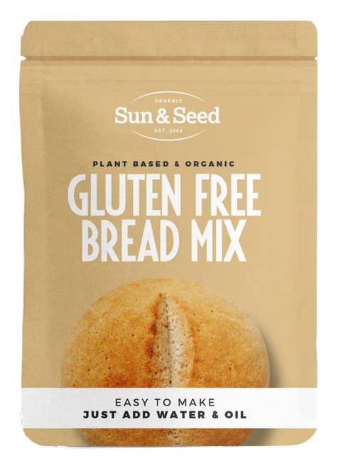 英國有機無麩麵包混合粉 Sun & Seed Organic GF Bread Loaf Mix (300g)