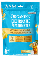 電解礦物質冲劑 - 檸茶味 (不含咖啡因) (20包)  Organika Electrolytes Lemon Iced Tea (20 x 3.5g caffeine free)
