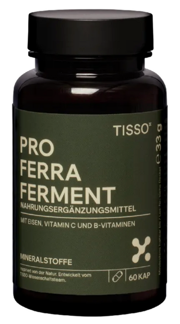 德國發酵鐵元素膠囊 TISSO Pro Ferra Ferment (60 capsules)