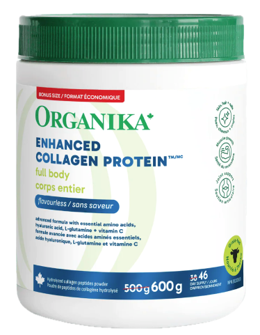 加拿大全方位骨膠原蛋白粉 Organika Full Body Enhanced Collagen Protein (600g)