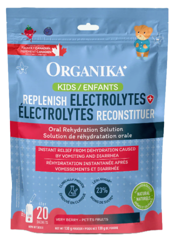 兒童 Isotonic 電解礦物質冲劑 - 雜莓味 Organika Kids Isotonic Electrolytes (Very Berry) (20 x 6.5g)