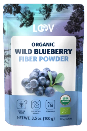 Loov 有機森林野生藍莓粉 Organic Forest Wild Blueberry Powder (100g)