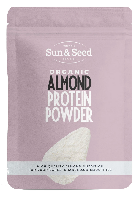 英國有機杏仁蛋白粉 Sun & Seed Organic Almond Protein Powder (300g)